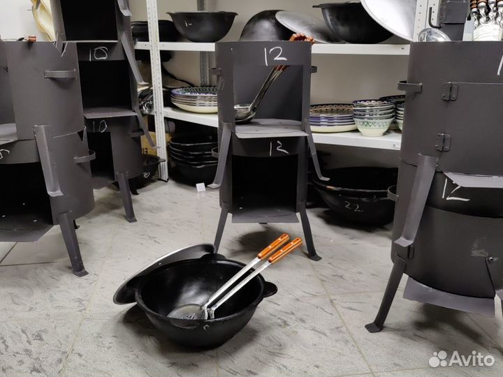 Казан чугунный 8 литров