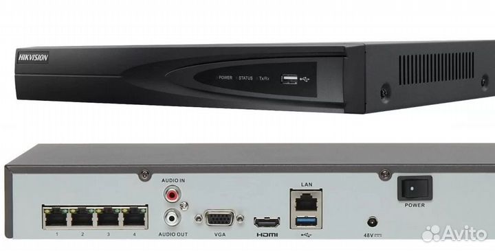 Видеорегистратор hikvision DS-7604NI-E1 / 4P