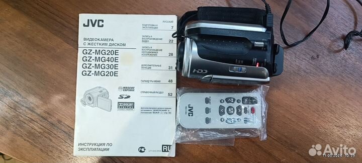 Видеокамера jvc GZ-MG20E