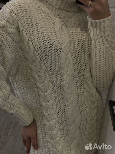 Удлиненный свитер