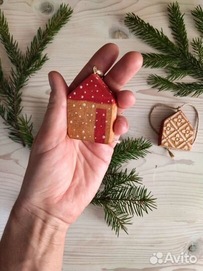 Ёлочные игрушки ручная работа