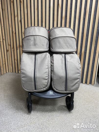 Прогулочная коляска для двойни NEW
