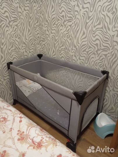 Детская кровать манеж