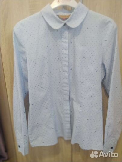 Блузки школьные на девочку 146-152