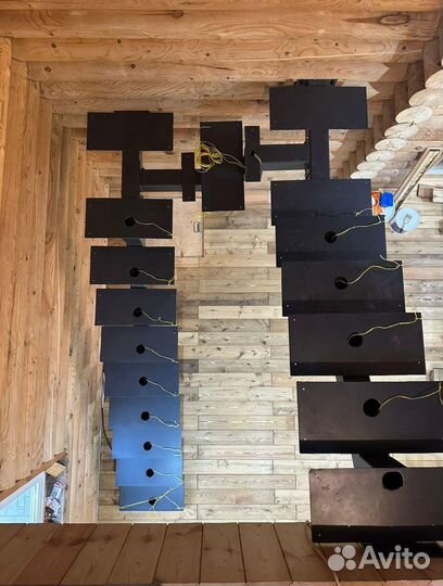 Лестница на металлокаркасе / изготовление лестниц