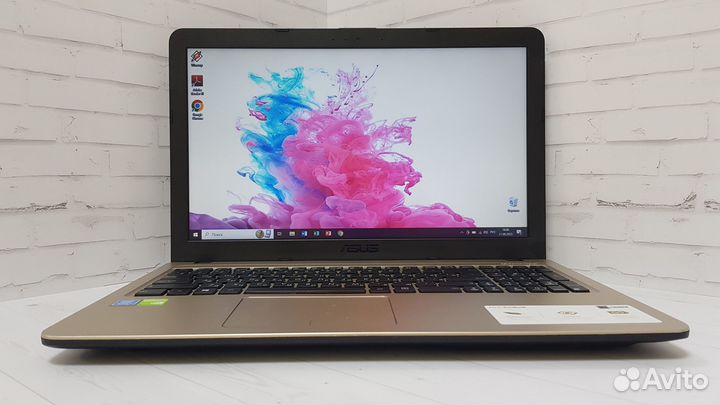 Игровой ноутбук Asus 2видеокарты/4Gb/SSD/ гарантия