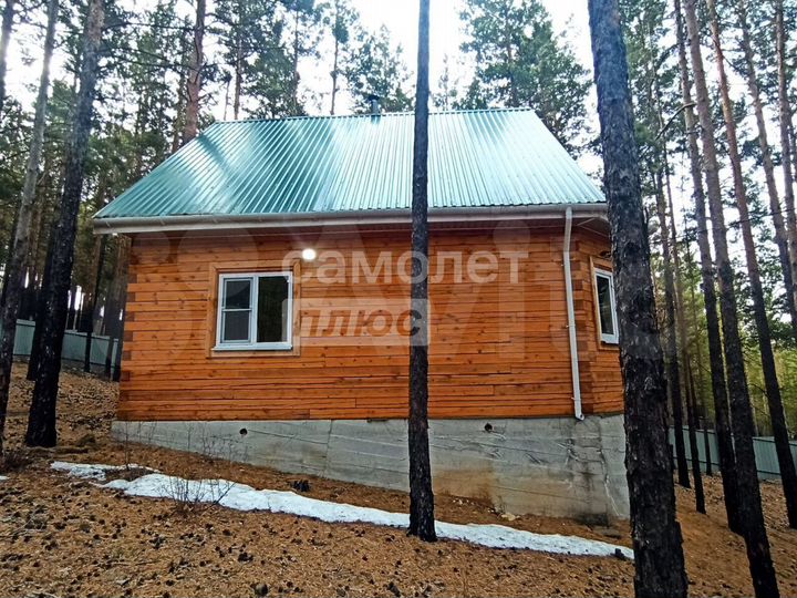 Дом 46,8 м² на участке 8 сот.