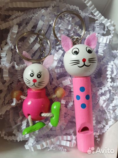 Детский набор брелок и свисток