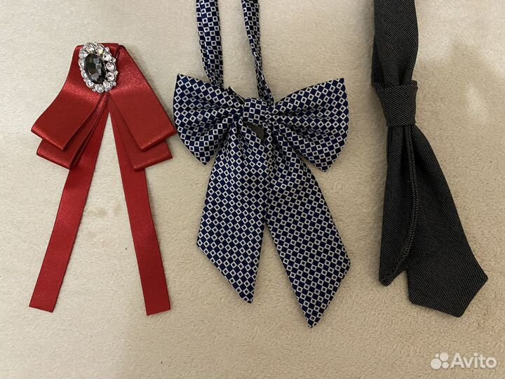 Бант галстук для девочки