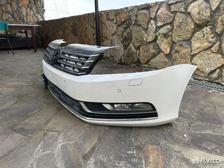 Бампер в сборе passat b7