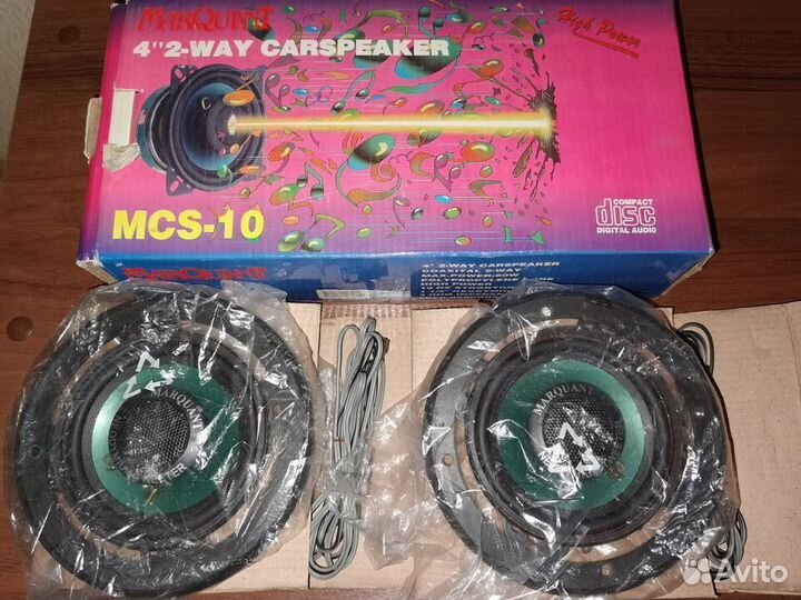 Автомобильные колонки Marquant MCS-10 10 cm