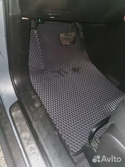 Автоковрик EVA в Хëндай Элантра 3D с бортами