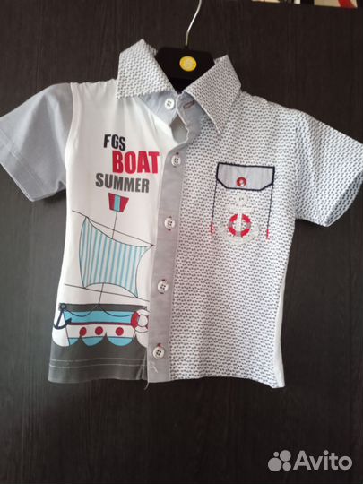 Рубашка детская для мальчиков