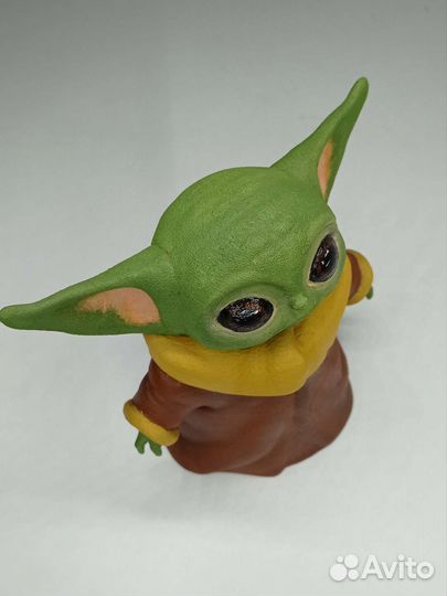 Фигурка Малыш Йода 3D (Star wars Мандалорец)