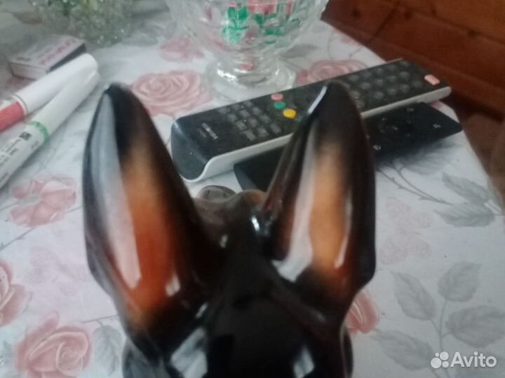 Собака статуэтка овчарка