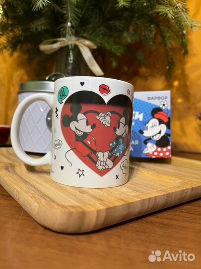 Кружка хамелеон Микки маус