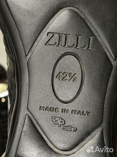 Zilli Крокодил Кеды Италия Оригинал
