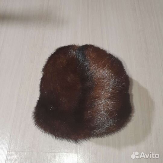 Шапка зимняя меховая женская норковая