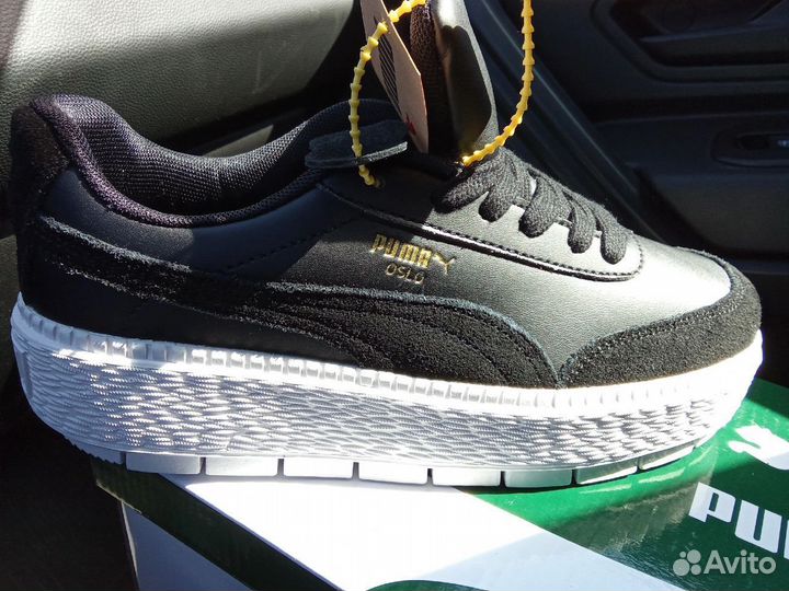 Женские кеды Puma натуральная кожа