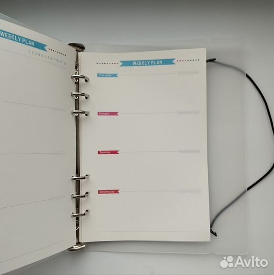 Ежедневник на кольцах