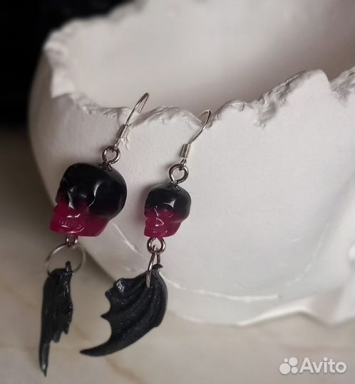 Серьги ручной работы