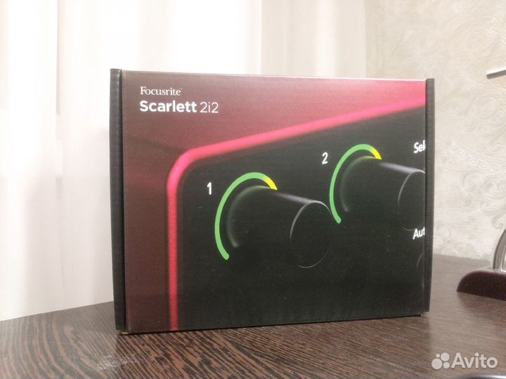 Новая Focusrite Scarlett 2i2 4th Gen