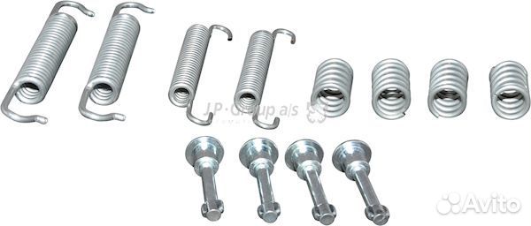 JP group 1463950110 Комплект монтажный тормозных к