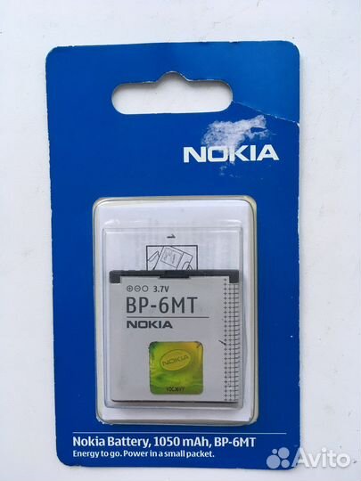Аккумулятор Nokia BP-6MT