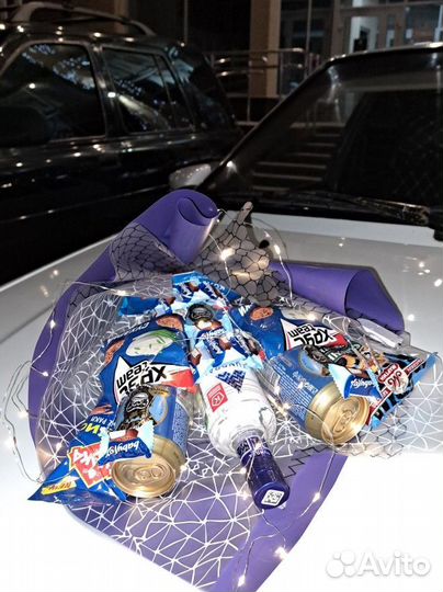 Мужские и сладкие букеты