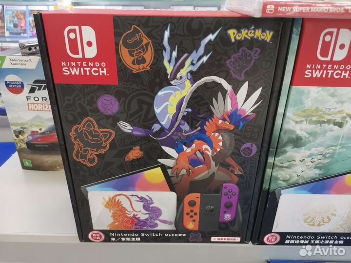 Nintendo switch Оled Zelda pokemon Splaton новые