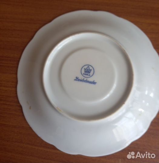 Столовый сервиз гдр kahla zwiebelmuster