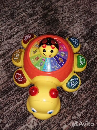 Музыкальная развивающая игрушка черепашка