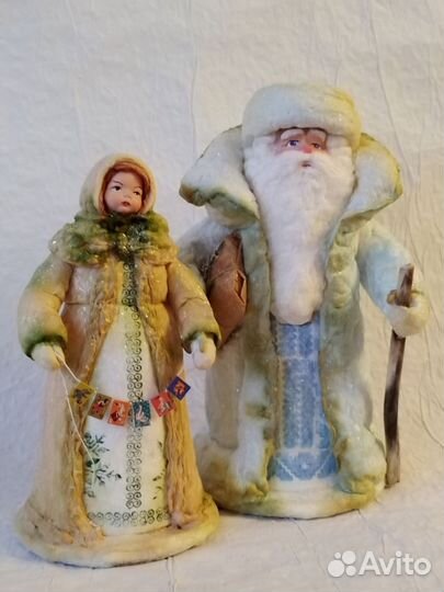 Дед мороз и Снегурочка под елку