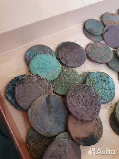 Старинные монеты.Копанина