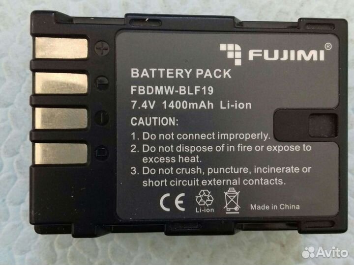 Аккумулятор fujimi Panasonic gh4