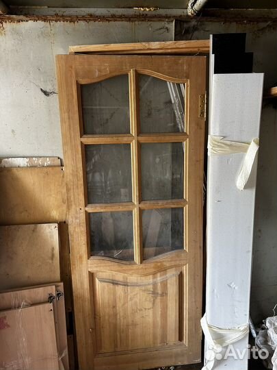 Межкомнатные двери бу деревянные