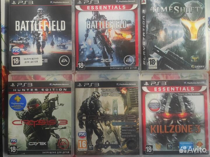 Игры диски для ps3