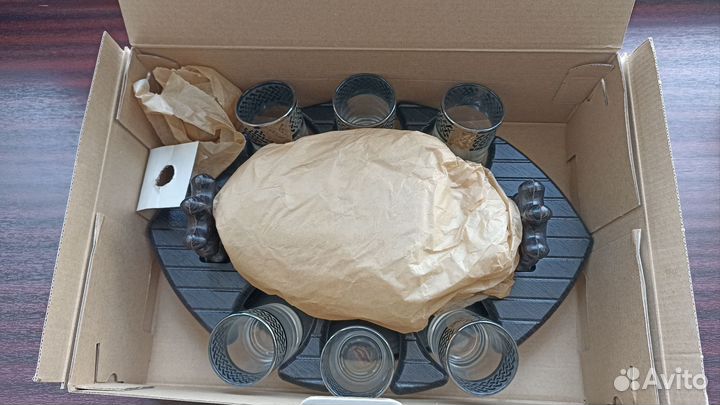 Мини бар Фрегат подарочный набор рюмки