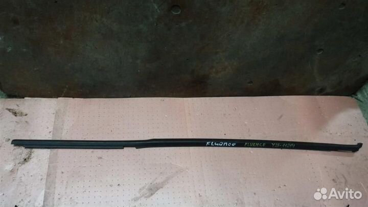 Накладка стекла заднего левого Renault Fluence 20