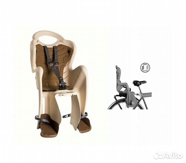 Детское велокресло на багажник