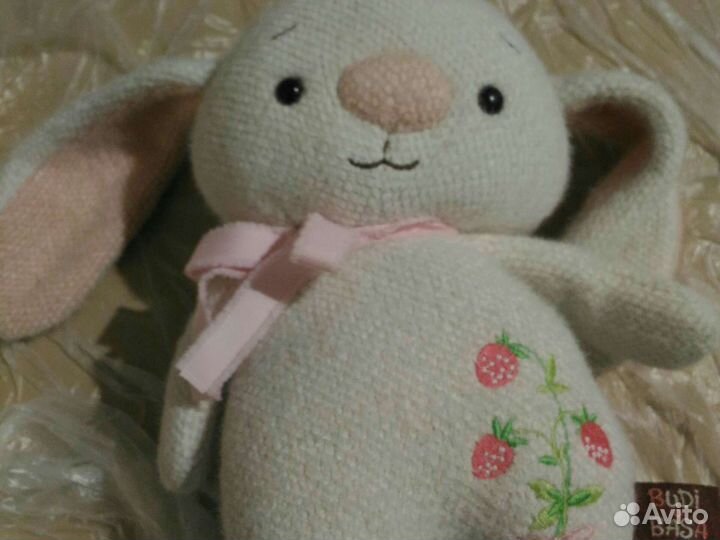 Мягкая игрушка заяц