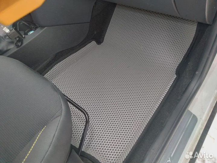 Автоковрик EVA в Хëндай Элантра 3D с бортами