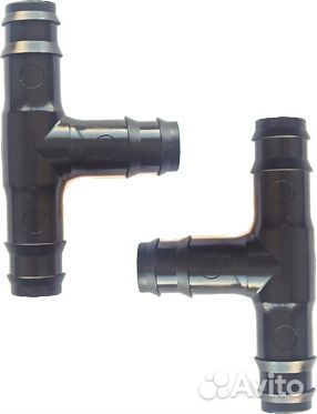 Тройник для шланга 16мм u2116 24 2 шт