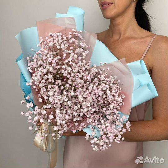 Гипсофила букет цветы