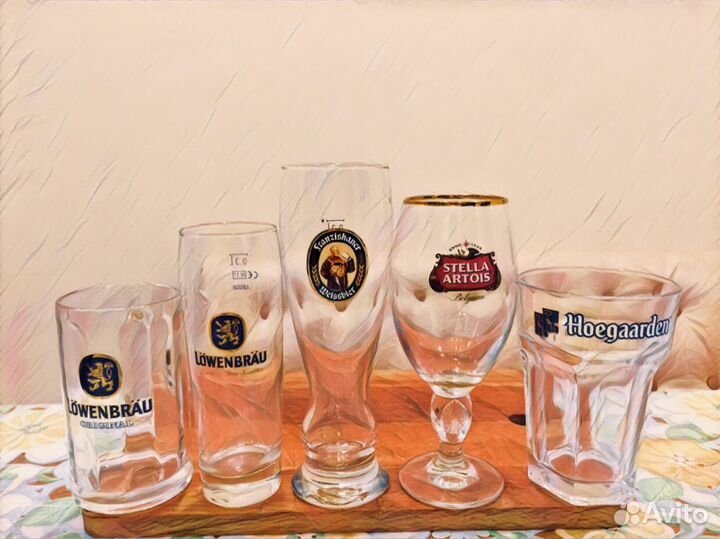 Фирменные бокалы