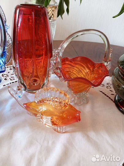 Цветное стекло СССР чсср