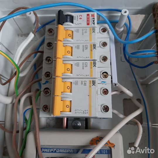 Счетчик электрический бу