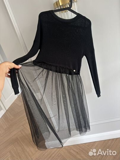 Лонгслив с сеткой