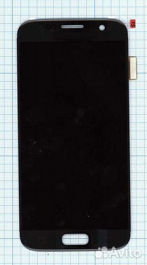Дисплей Samsung Galaxy S7 SM-G930F черный Orig