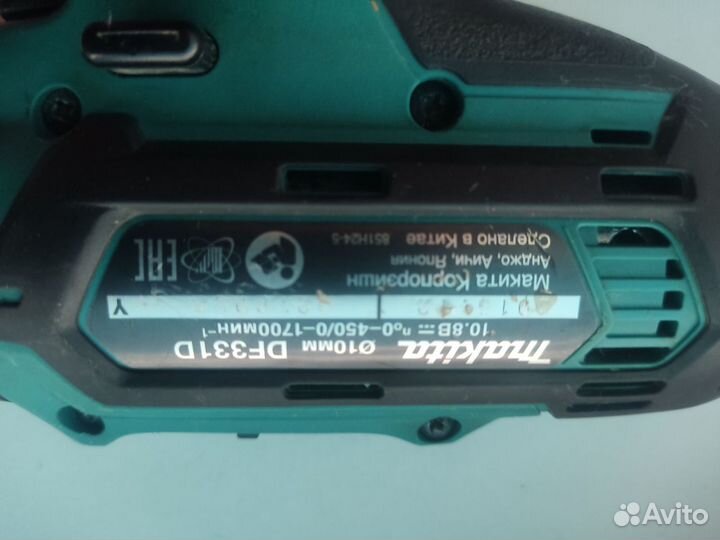 Шуруповерт makita DF331D бу